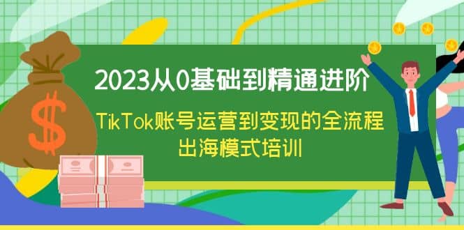 2023从0基础到精通进阶，TikTok账号运营到变现的全流程出海模式培训瀚萌资源网-网赚网-网赚项目网-虚拟资源网-国学资源网-易学资源网-本站有全网最新网赚项目-易学课程资源-中医课程资源的在线下载网站！瀚萌资源网