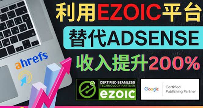 利用Ezoic优化网站广告：把自己的Adsense广告收入提升80%到200%瀚萌资源网-网赚网-网赚项目网-虚拟资源网-国学资源网-易学资源网-本站有全网最新网赚项目-易学课程资源-中医课程资源的在线下载网站！瀚萌资源网