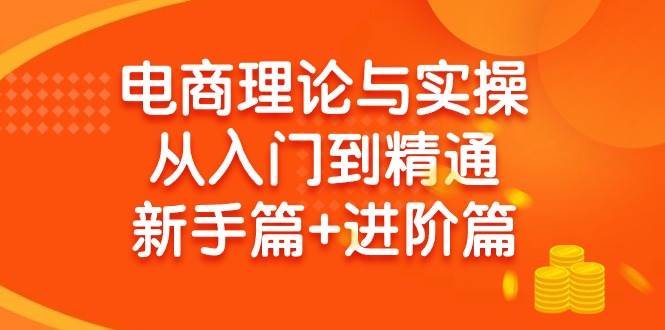 电商理论与实操从入门到精通 新手篇+进阶篇瀚萌资源网-网赚网-网赚项目网-虚拟资源网-国学资源网-易学资源网-本站有全网最新网赚项目-易学课程资源-中医课程资源的在线下载网站！瀚萌资源网