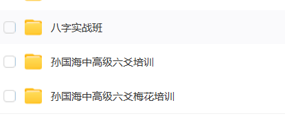 图片[2]-孙国海 四柱八字课程 录音课全集共594节-瀚萌资源网