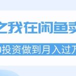 重生之我在闲鱼卖空调，0投资做到月入过万，迎娶白富美，走上人生巅峰瀚萌资源网-网赚网-网赚项目网-虚拟资源网-国学资源网-易学资源网-本站有全网最新网赚项目-易学课程资源-中医课程资源的在线下载网站！瀚萌资源网