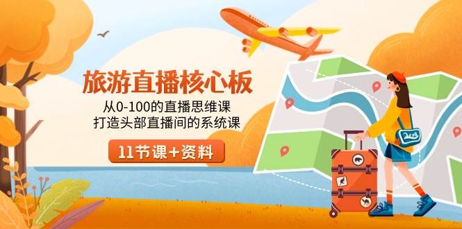 (9003期)旅游-直播核心板,从0-100的直播思维课,打造头部直播间的系统课瀚萌资源网-网赚网-网赚项目网-虚拟资源网-国学资源网-易学资源网-本站有全网最新网赚项目-易学课程资源-中医课程资源的在线下载网站!瀚萌资源网