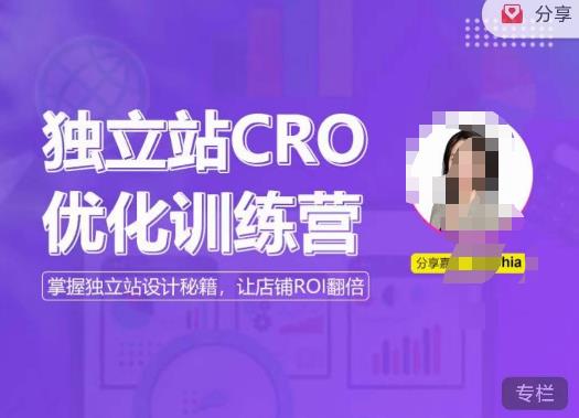 独立站CRO优化训练营，掌握独立站设计秘籍，打造高转化的独立站，让店铺ROI翻倍瀚萌资源网-网赚网-网赚项目网-虚拟资源网-国学资源网-易学资源网-本站有全网最新网赚项目-易学课程资源-中医课程资源的在线下载网站！瀚萌资源网