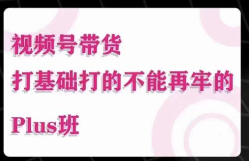 大播汇·视频号带货Puls班，视频号底层逻辑，起号自然流鱼塘等玩法瀚萌资源网-网赚网-网赚项目网-虚拟资源网-国学资源网-易学资源网-本站有全网最新网赚项目-易学课程资源-中医课程资源的在线下载网站！瀚萌资源网