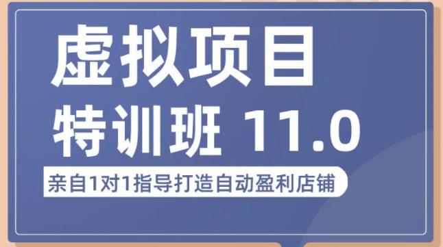 陆明明·虚拟项目特训班（10.0+11.0），0成本获取虚拟素材，0基础打造自动盈利店铺瀚萌资源网-网赚网-网赚项目网-虚拟资源网-国学资源网-易学资源网-本站有全网最新网赚项目-易学课程资源-中医课程资源的在线下载网站！瀚萌资源网