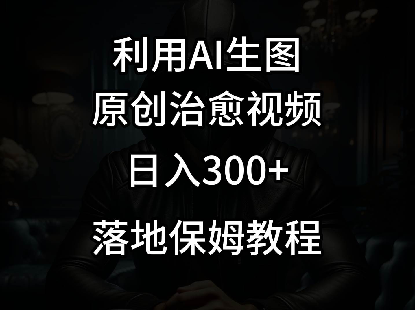 抖音最新爆款项目，治愈视频，仅靠一张图日入300+瀚萌资源网-网赚网-网赚项目网-虚拟资源网-国学资源网-易学资源网-本站有全网最新网赚项目-易学课程资源-中医课程资源的在线下载网站！瀚萌资源网