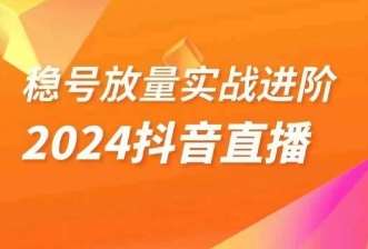 稳号放量实战进阶—2024抖音直播，直播间精细化运营的几大步骤瀚萌资源网-网赚网-网赚项目网-虚拟资源网-国学资源网-易学资源网-本站有全网最新网赚项目-易学课程资源-中医课程资源的在线下载网站！瀚萌资源网