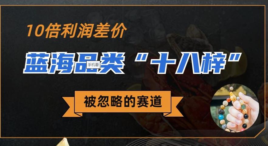 被忽略的蓝海品类“十八籽”，10倍的利润差价，同行一天几十单【揭秘】瀚萌资源网-网赚网-网赚项目网-虚拟资源网-国学资源网-易学资源网-本站有全网最新网赚项目-易学课程资源-中医课程资源的在线下载网站！瀚萌资源网