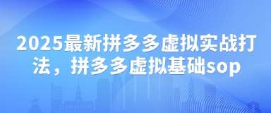 2025最新拼多多虚拟实战打法,拼多多虚拟基础sop瀚萌资源网-网赚网-网赚项目网-虚拟资源网-国学资源网-易学资源网-本站有全网最新网赚项目-易学课程资源-中医课程资源的在线下载网站!瀚萌资源网