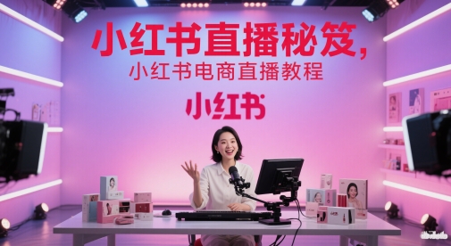 小红书直播秘笈,小红书电商直播教程瀚萌资源网-网赚网-网赚项目网-虚拟资源网-国学资源网-易学资源网-本站有全网最新网赚项目-易学课程资源-中医课程资源的在线下载网站!瀚萌资源网