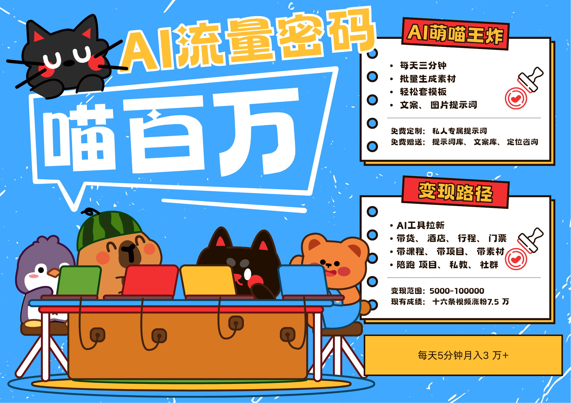 AI+宠物+旅行，2025最火流量密码 轻松用AI宠物做文旅账号，N种变现渠道月入五位数瀚萌资源网-网赚网-网赚项目网-虚拟资源网-国学资源网-易学资源网-本站有全网最新网赚项目-易学课程资源-中医课程资源的在线下载网站！瀚萌资源网