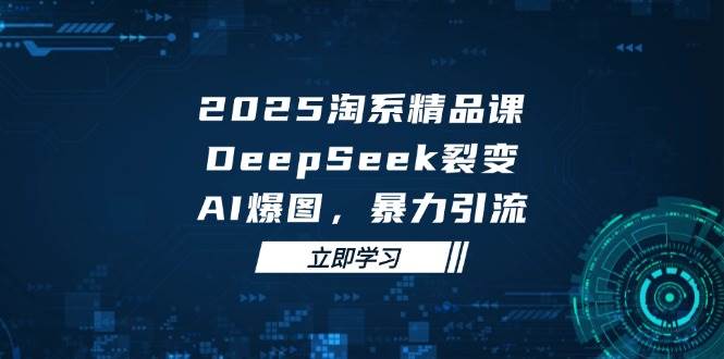 （14639期）2025 淘系精品课，DeepSeek 裂变，AI 爆图，暴力引流瀚萌资源网-网赚网-网赚项目网-虚拟资源网-国学资源网-易学资源网-本站有全网最新网赚项目-易学课程资源-中医课程资源的在线下载网站！瀚萌资源网