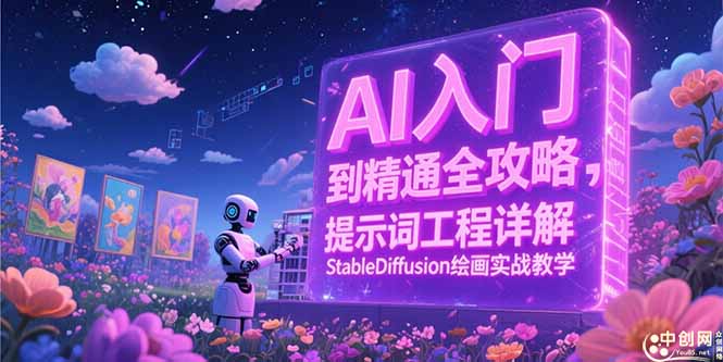 （15181期）AI入门到精通全攻略，提示词工程详解，StableDiffusion绘画实战教学瀚萌资源网-网赚网-网赚项目网-虚拟资源网-国学资源网-易学资源网-本站有全网最新网赚项目-易学课程资源-中医课程资源的在线下载网站！瀚萌资源网