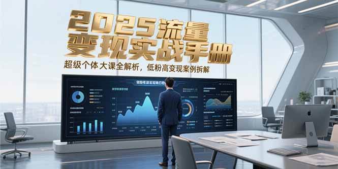 2025流量变现实战手册，超级个体大课全解析，低粉高变现案例拆解瀚萌资源网-网赚网-网赚项目网-虚拟资源网-国学资源网-易学资源网-本站有全网最新网赚项目-易学课程资源-中医课程资源的在线下载网站！瀚萌资源网