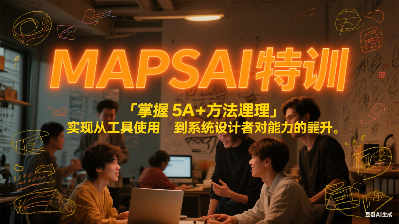 MAPSAI 特训，掌握 5A + 方法论，实现从工具使用者到系统设计者的能力跃升瀚萌资源网-网赚网-网赚项目网-虚拟资源网-国学资源网-易学资源网-本站有全网最新网赚项目-易学课程资源-中医课程资源的在线下载网站！瀚萌资源网