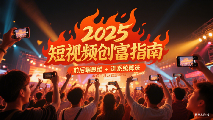 2025短视频创富指南，前后端思维 + 系统算法，教你月入过万变现路径瀚萌资源网-网赚网-网赚项目网-虚拟资源网-国学资源网-易学资源网-本站有全网最新网赚项目-易学课程资源-中医课程资源的在线下载网站！瀚萌资源网
