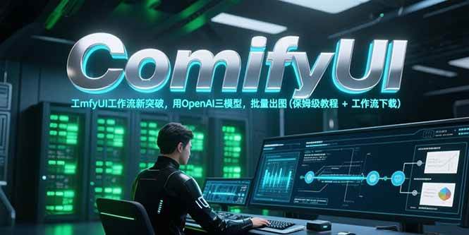 ComfyUI工作流新突破，用OpenAI三模型，批量出图(保姆级教程+工作流下载)瀚萌资源网-网赚网-网赚项目网-虚拟资源网-国学资源网-易学资源网-本站有全网最新网赚项目-易学课程资源-中医课程资源的在线下载网站！瀚萌资源网