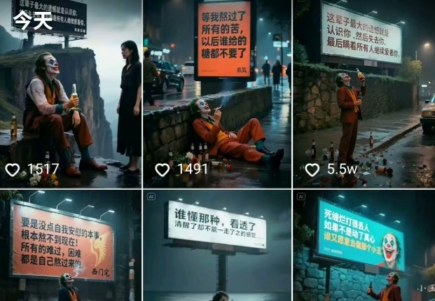 图片[2]瀚萌资源网-网赚网-网赚项目网-虚拟资源网-国学资源网-易学资源网-本站有全网最新网赚项目-易学课程资源-中医课程资源的在线下载网站！一条视频竟然15W赞！用AI制作小丑自嘲扎心文案视频，当下非常火爆的短视频流量神器瀚萌资源网-网赚网-网赚项目网-虚拟资源网-国学资源网-易学资源网-本站有全网最新网赚项目-易学课程资源-中医课程资源的在线下载网站！瀚萌资源网