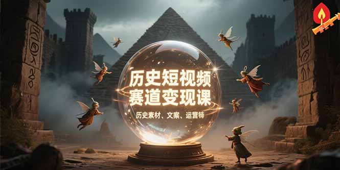 （15386期）历史短视频赛道变现课，百集素材库应用，文案剪辑技巧，账号运营全案瀚萌资源网-网赚网-网赚项目网-虚拟资源网-国学资源网-易学资源网-本站有全网最新网赚项目-易学课程资源-中医课程资源的在线下载网站！瀚萌资源网