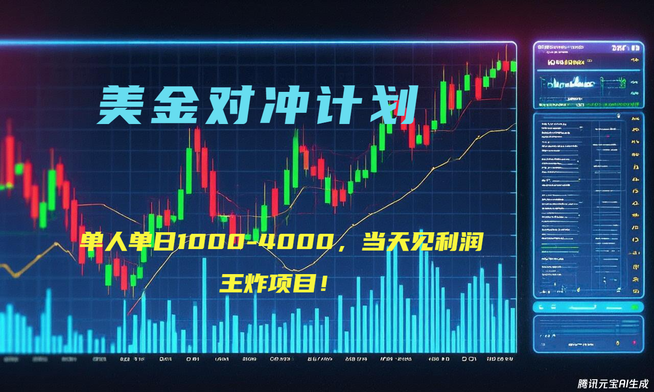 （15333期）2025年最暴力项目“美金先登计划”最新最强对冲战法，每日实际收益1K-4K瀚萌资源网-网赚网-网赚项目网-虚拟资源网-国学资源网-易学资源网-本站有全网最新网赚项目-易学课程资源-中医课程资源的在线下载网站！瀚萌资源网