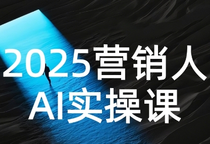 2025营销人Al实操课，AI营销抢跑实战，从Prompt到方案，效率碾压同行瀚萌资源网-网赚网-网赚项目网-虚拟资源网-国学资源网-易学资源网-本站有全网最新网赚项目-易学课程资源-中医课程资源的在线下载网站！瀚萌资源网