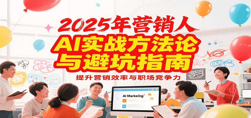 2025年营销实战方法论与避坑指南，利用AI提升营销效率与职场竞争力瀚萌资源网-网赚网-网赚项目网-虚拟资源网-国学资源网-易学资源网-本站有全网最新网赚项目-易学课程资源-中医课程资源的在线下载网站！瀚萌资源网