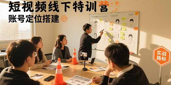 （15707期）短视频线下特训营：账号定位搭建/口播号拍摄剪辑/直播间流量入口/变现实战瀚萌资源网-网赚网-网赚项目网-虚拟资源网-国学资源网-易学资源网-本站有全网最新网赚项目-易学课程资源-中医课程资源的在线下载网站！瀚萌资源网