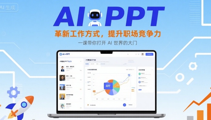 AI+PPT：革新工作方式，提升职场竞争力，一课带你打开 AI 世界的大门瀚萌资源网-网赚网-网赚项目网-虚拟资源网-国学资源网-易学资源网-本站有全网最新网赚项目-易学课程资源-中医课程资源的在线下载网站！瀚萌资源网