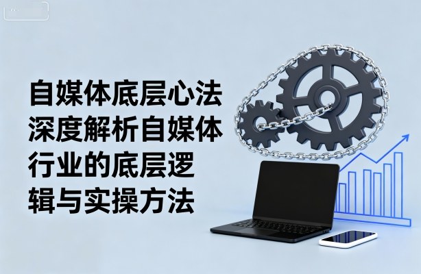 自媒体底层心法，深度解析自媒体行业的底层逻辑与实操方法瀚萌资源网-网赚网-网赚项目网-虚拟资源网-国学资源网-易学资源网-本站有全网最新网赚项目-易学课程资源-中医课程资源的在线下载网站！瀚萌资源网