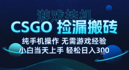 8月最新游戏搬砖，CSGO纯挂G，不需要玩游戏，实现真挂G，月入1W+【揭秘】瀚萌资源网-网赚网-网赚项目网-虚拟资源网-国学资源网-易学资源网-本站有全网最新网赚项目-易学课程资源-中医课程资源的在线下载网站！瀚萌资源网