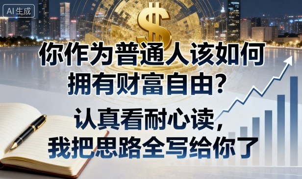 付费文章：你作为普通人该如何拥有财富自由？认真看耐心读，我把思路全写给你了瀚萌资源网-网赚网-网赚项目网-虚拟资源网-国学资源网-易学资源网-本站有全网最新网赚项目-易学课程资源-中医课程资源的在线下载网站！瀚萌资源网