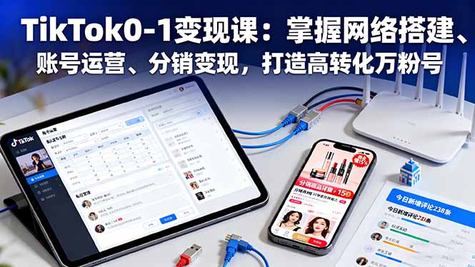 （16334期）TikTok0-1变现课：掌握网络搭建、账号运营、分销变现，打造高转化万粉号瀚萌资源网-网赚网-网赚项目网-虚拟资源网-国学资源网-易学资源网-本站有全网最新网赚项目-易学课程资源-中医课程资源的在线下载网站！瀚萌资源网