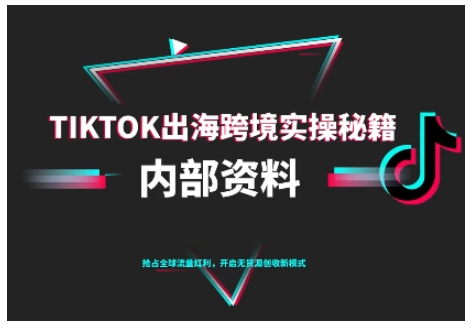 TikTok跨境电商0-1搭建运营，TK出海跨境实操秘籍（10月更新）瀚萌资源网-网赚网-网赚项目网-虚拟资源网-国学资源网-易学资源网-本站有全网最新网赚项目-易学课程资源-中医课程资源的在线下载网站！瀚萌资源网
