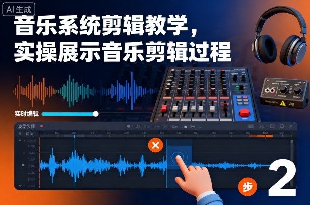 音乐系统剪辑教学，实操展示音乐剪辑过程瀚萌资源网-网赚网-网赚项目网-虚拟资源网-国学资源网-易学资源网-本站有全网最新网赚项目-易学课程资源-中医课程资源的在线下载网站！瀚萌资源网