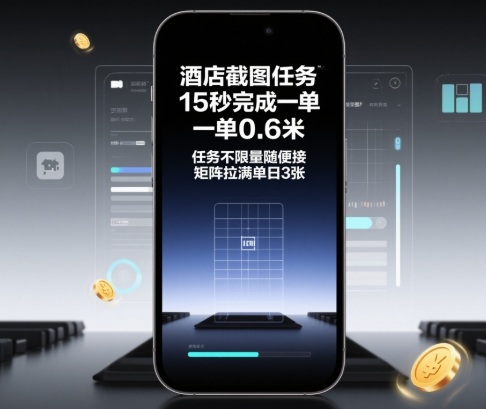 酒店截图任务，15秒完成一单，一单0.6米，任务不限量随便接，矩阵拉满单日3张【揭秘】瀚萌资源网-网赚网-网赚项目网-虚拟资源网-国学资源网-易学资源网-本站有全网最新网赚项目-易学课程资源-中医课程资源的在线下载网站！瀚萌资源网