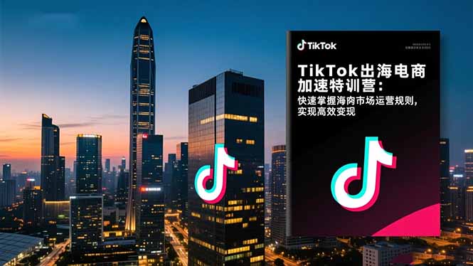 （16535期）TikTok出海电商加速特训营：快速掌握海外市场运营规则，实现高效变现瀚萌资源网-网赚网-网赚项目网-虚拟资源网-国学资源网-易学资源网-本站有全网最新网赚项目-易学课程资源-中医课程资源的在线下载网站！瀚萌资源网
