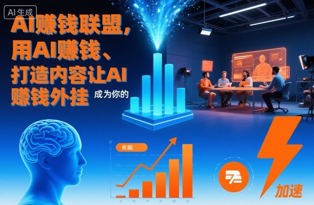 AI賺钱联盟，用AI賺钱、打造内容让AI成为你的賺钱外挂瀚萌资源网-网赚网-网赚项目网-虚拟资源网-国学资源网-易学资源网-本站有全网最新网赚项目-易学课程资源-中医课程资源的在线下载网站！瀚萌资源网