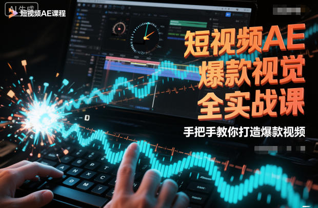 短视频AE爆款视觉全实战课，手把手教你打造爆款视频瀚萌资源网-网赚网-网赚项目网-虚拟资源网-国学资源网-易学资源网-本站有全网最新网赚项目-易学课程资源-中医课程资源的在线下载网站！瀚萌资源网