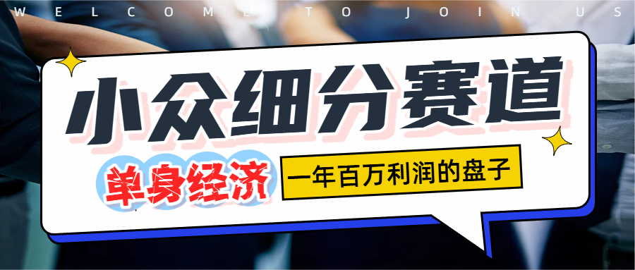 单身经济赛道，一天1000+瀚萌资源网-网赚网-网赚项目网-虚拟资源网-国学资源网-易学资源网-本站有全网最新网赚项目-易学课程资源-中医课程资源的在线下载网站！瀚萌资源网