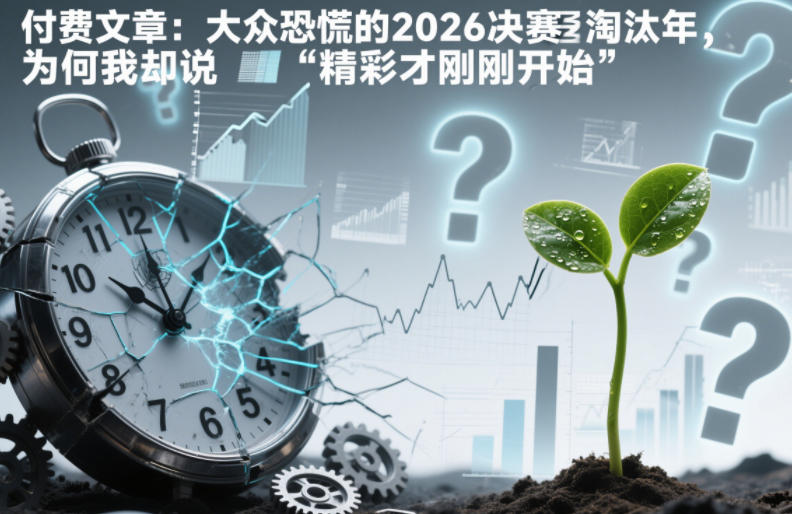 付费文章：大众恐慌的2026决赛淘汰年，为何我却说“精彩才刚刚开始”？瀚萌资源网-网赚网-网赚项目网-虚拟资源网-国学资源网-易学资源网-本站有全网最新网赚项目-易学课程资源-中医课程资源的在线下载网站！瀚萌资源网