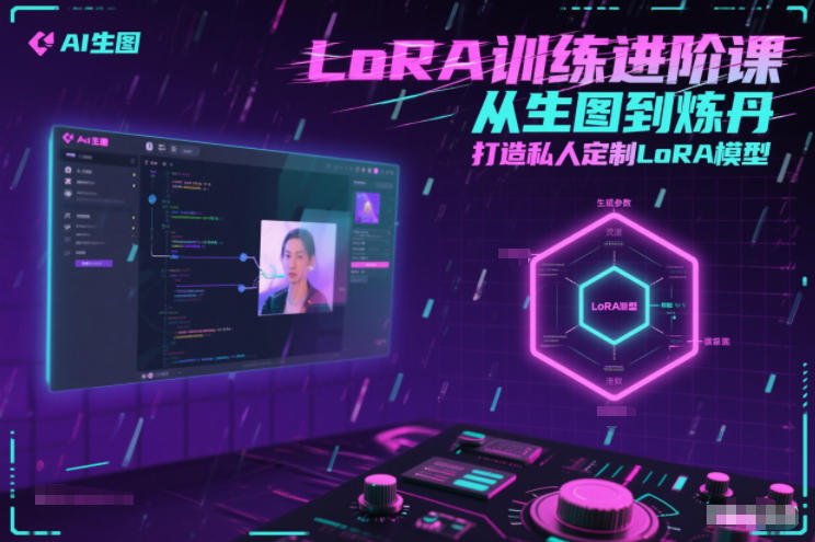 LoRA训练进阶课，从生图到炼丹，打造私人定制LoRA模型瀚萌资源网-网赚网-网赚项目网-虚拟资源网-国学资源网-易学资源网-本站有全网最新网赚项目-易学课程资源-中医课程资源的在线下载网站！瀚萌资源网