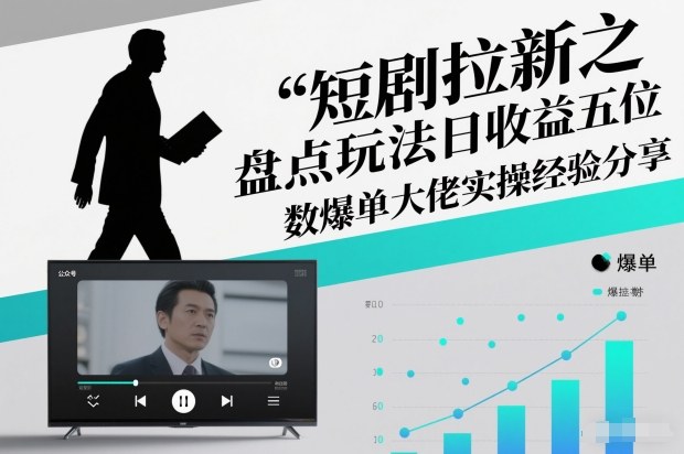 短剧拉新之盘点玩法日收益五位数爆单大佬实操经验分享瀚萌资源网-网赚网-网赚项目网-虚拟资源网-国学资源网-易学资源网-本站有全网最新网赚项目-易学课程资源-中医课程资源的在线下载网站！瀚萌资源网