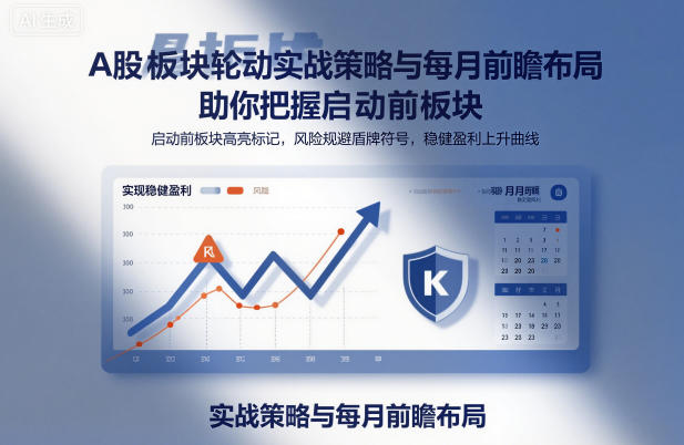 A股板块轮动实战策略与每月前瞻布局，助你把握启动前板块，规避风险，实现稳健盈利瀚萌资源网-网赚网-网赚项目网-虚拟资源网-国学资源网-易学资源网-本站有全网最新网赚项目-易学课程资源-中医课程资源的在线下载网站！瀚萌资源网