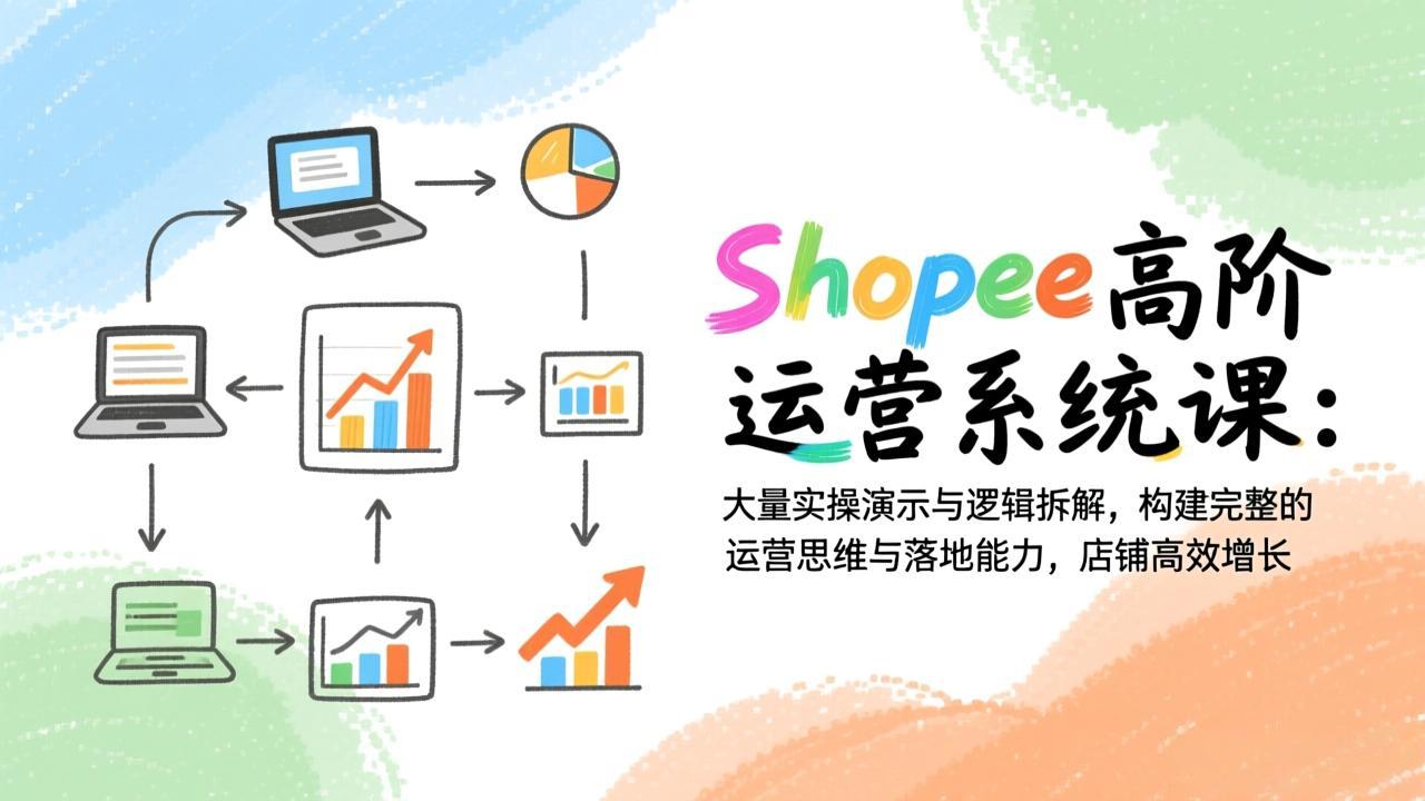 （17124期）Shopee高阶运营系统课：大量实操演示与逻辑拆解，构建完整的运营思维与落地能力，店铺高效增长瀚萌资源网-网赚网-网赚项目网-虚拟资源网-国学资源网-易学资源网-本站有全网最新网赚项目-易学课程资源-中医课程资源的在线下载网站！瀚萌资源网