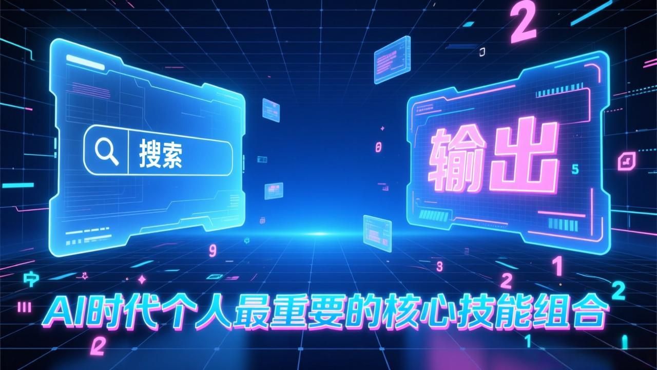 （17074期）付费文章：AI时代个人最重要的核心技能组合：“输出能力”和“搜索能力”瀚萌资源网-网赚网-网赚项目网-虚拟资源网-国学资源网-易学资源网-本站有全网最新网赚项目-易学课程资源-中医课程资源的在线下载网站！瀚萌资源网