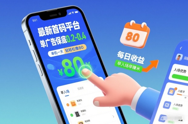 最新首码平台，单广告保底0.2-0.4，单机一天轻松撸80，早入场早賺米【揭秘】瀚萌资源网-网赚网-网赚项目网-虚拟资源网-国学资源网-易学资源网-本站有全网最新网赚项目-易学课程资源-中医课程资源的在线下载网站！瀚萌资源网