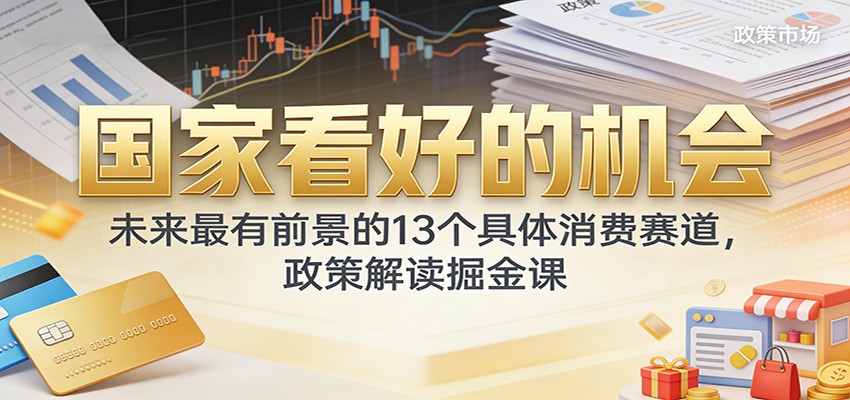 公众号付费文章：国家看好的机会，未来最有前景的13个具体消费赛道，政策解读掘金课瀚萌资源网-网赚网-网赚项目网-虚拟资源网-国学资源网-易学资源网-本站有全网最新网赚项目-易学课程资源-中医课程资源的在线下载网站！瀚萌资源网