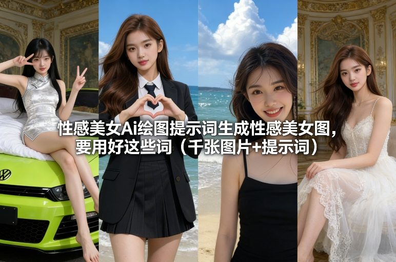 性感美女Ai绘图提示词生成性感美女图，要用好这些词（千张图片+提示词）瀚萌资源网-网赚网-网赚项目网-虚拟资源网-国学资源网-易学资源网-本站有全网最新网赚项目-易学课程资源-中医课程资源的在线下载网站！瀚萌资源网