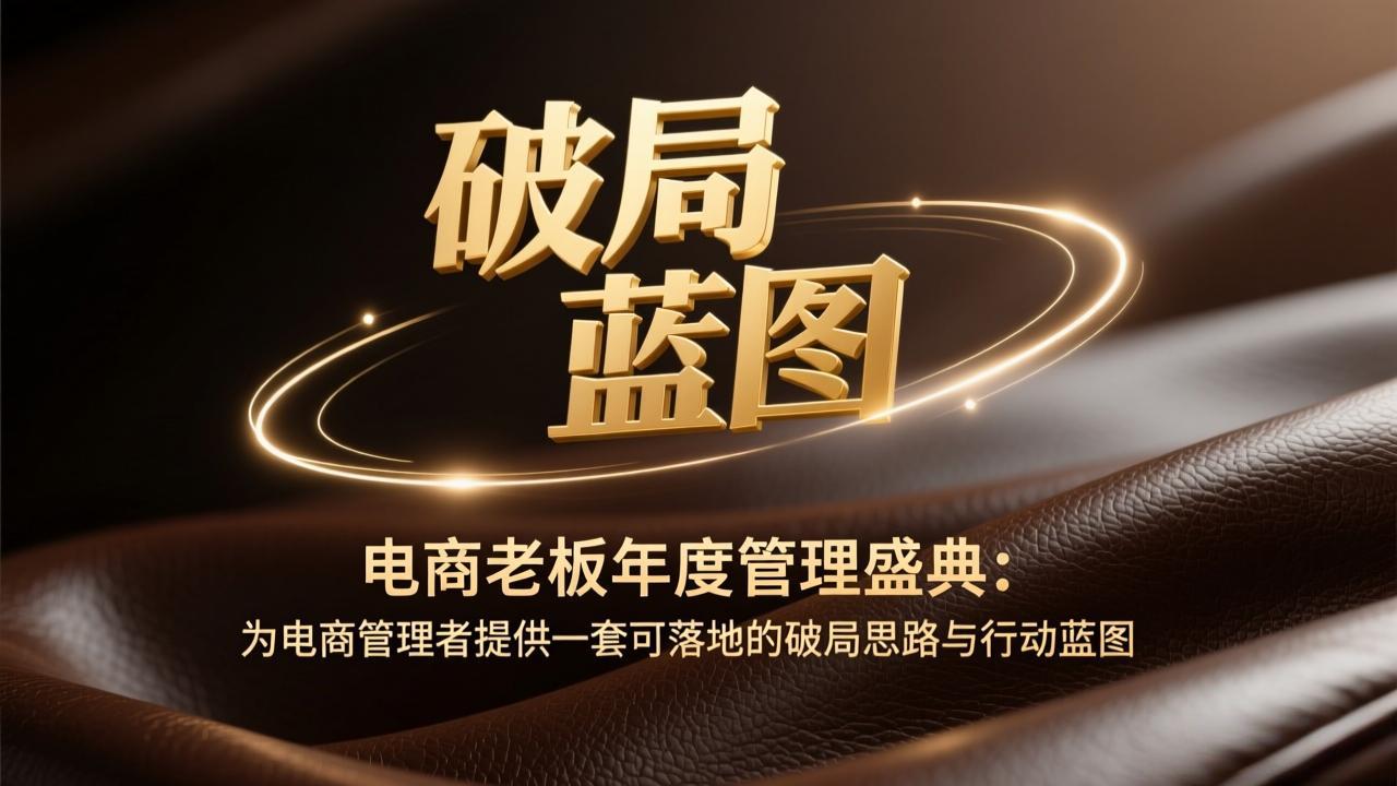 （17374期）电商老板年度管理盛典：为电商管理者提供一套可落地的破局思路与行动蓝图瀚萌资源网-网赚网-网赚项目网-虚拟资源网-国学资源网-易学资源网-本站有全网最新网赚项目-易学课程资源-中医课程资源的在线下载网站！瀚萌资源网