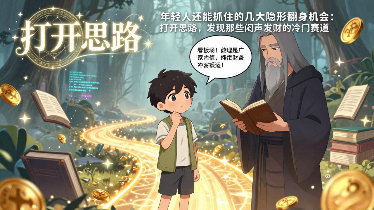 （17471期）付费文1+2：年轻人还能抓住的几大隐形翻身机会：打开思路，发现那些闷声发财的冷门赛道瀚萌资源网-网赚网-网赚项目网-虚拟资源网-国学资源网-易学资源网-本站有全网最新网赚项目-易学课程资源-中医课程资源的在线下载网站！瀚萌资源网